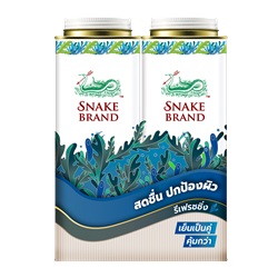 Snake Brand Cooling Powder Refreshing 280g Twin.jpg