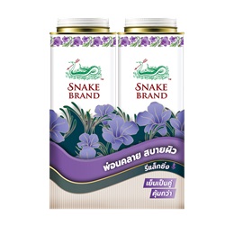 Snake Brand Cooling Powder Relaxing 280g Twin.jpg