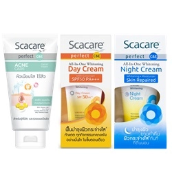 Scacare Perfect Acne Care Foam 100g.1 Day,Nigth Cream