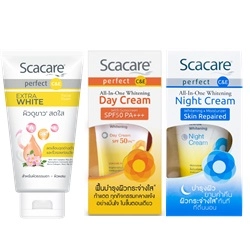 Scarcare  Foam Extra White 1+Day,Night Cream (30g.)