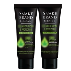 Snakebrand เฮอร์บาซูติค มอยส์เจอไรซิ่ง แอนด์ โพรเทคชั่น ยูวี ไบรท์เทนนิ่ง เซรั่ม 180 มล.