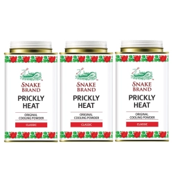 Snake Brand Cooling Powder Classic 140g x3