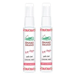Snake Brand Cooling Mist Soft & Smooth Spray 30ml.x2