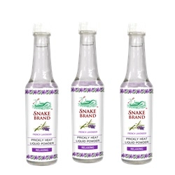 Snake Brand Prickly Heat Liquid Powder Relaxing x3