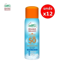 Snake Brand Sun Care Sun Protection Body Spray SPF 50 PA++++ x12